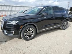 Lincoln Vehiculos salvage en venta: 2019 Lincoln Nautilus Select