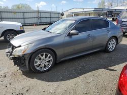Salvage cars for sale from Copart Arlington, WA: 2010 Infiniti G37 Base