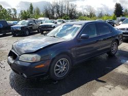 Salvage cars for sale at Portland, OR auction: 2003 Nissan Maxima GLE
