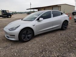 Salvage cars for sale at Temple, TX auction: 2018 Tesla Model 3