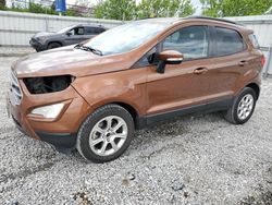Salvage cars for sale from Copart Walton, KY: 2018 Ford Ecosport SE