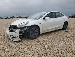 Salvage cars for sale from Copart Temple, TX: 2018 Tesla Model 3