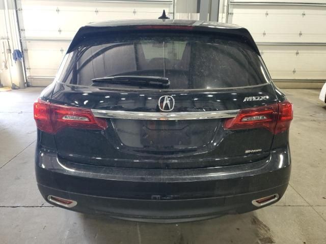 2014 Acura MDX Technology