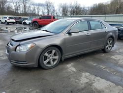 Salvage cars for sale from Copart Ellwood City, PA: 2012 Chevrolet Malibu 1LT