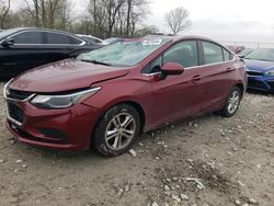 Salvage cars for sale from Copart Cicero, IN: 2016 Chevrolet Cruze LT