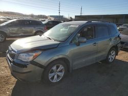 Vehiculos salvage en venta de Copart Colorado Springs, CO: 2014 Subaru Forester 2.5I Limited