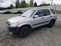 Salvage cars for sale from Copart Graham, WA: 2004 Honda CR-V EX