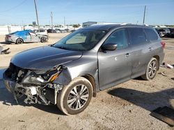 Salvage cars for sale from Copart Temple, TX: 2017 Nissan Pathfinder S