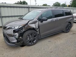 Salvage cars for sale from Copart Shreveport, LA: 2022 Toyota Sienna XSE