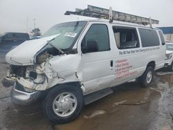 Salvage cars for sale from Copart Woodhaven, MI: 2007 Ford Econoline E350 Super Duty Wagon