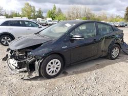 Salvage cars for sale from Copart Portland, OR: 2019 Toyota Prius