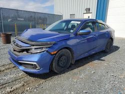 Salvage cars for sale from Copart Elmsdale, NS: 2020 Honda Civic EX