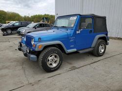 Salvage cars for sale at Windsor, NJ auction: 1999 Jeep Wrangler / TJ Sport