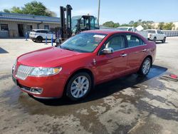 Salvage cars for sale at Orlando, FL auction: 2012 Lincoln MKZ