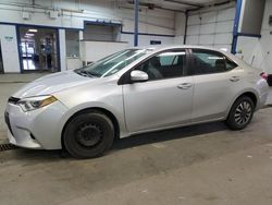 Salvage cars for sale from Copart Pasco, WA: 2014 Toyota Corolla L
