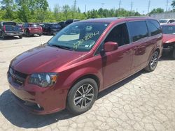 Salvage cars for sale at Cahokia Heights, IL auction: 2018 Dodge Grand Caravan GT