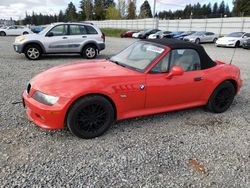 Salvage cars for sale at Graham, WA auction: 2001 BMW Z3 2.5