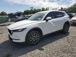 Salvage cars for sale from Copart Riverview, FL: 2018 Mazda CX-5 Touring