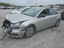 Chevrolet salvage cars for sale: 2015 Chevrolet Cruze LS