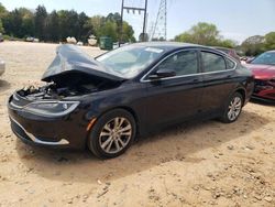 Salvage cars for sale at China Grove, NC auction: 2015 Chrysler 200 Limited