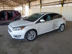 Salvage cars for sale at Phoenix, AZ auction: 2017 Ford Focus Titanium