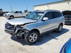 Salvage cars for sale at Haslet, TX auction: 2008 Hyundai Santa FE GLS