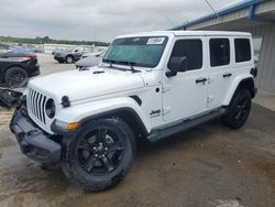 Jeep Wrangler salvage cars for sale: 2020 Jeep Wrangler Unlimited Sahara