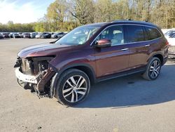 Salvage cars for sale at Glassboro, NJ auction: 2018 Honda Pilot Touring