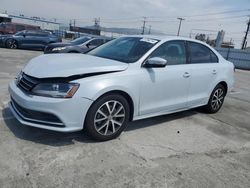 Salvage cars for sale at Sun Valley, CA auction: 2017 Volkswagen Jetta SE