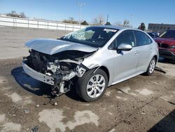Salvage cars for sale at Littleton, CO auction: 2022 Toyota Corolla LE