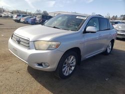 Toyota Highlander salvage cars for sale: 2008 Toyota Highlander Hybrid Limited