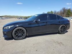 Salvage cars for sale at Brookhaven, NY auction: 2017 Infiniti Q50 Premium