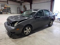 Ford Focus salvage cars for sale: 2007 Ford Focus ZX4