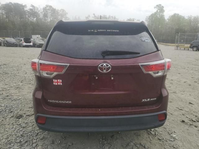 2015 Toyota Highlander XLE