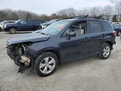 Salvage cars for sale from Copart North Billerica, MA: 2015 Subaru Forester 2.5I Premium