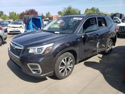 Salvage cars for sale at Woodburn, OR auction: 2019 Subaru Forester Limited