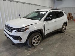 Salvage SUVs for sale at auction: 2024 Jeep Compass Latitude