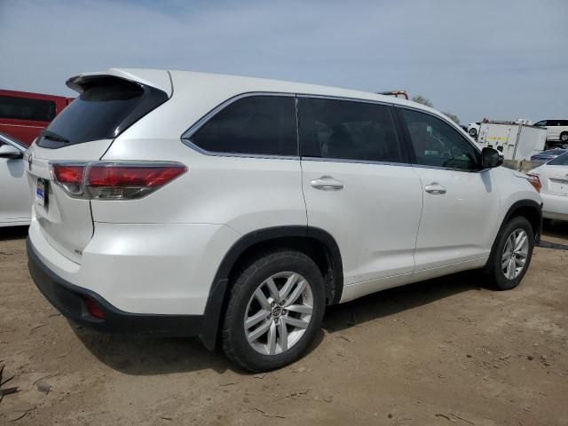 2016 Toyota Highlander LE