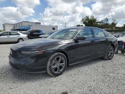 Salvage cars for sale from Copart Opa Locka, FL: 2024 Honda Accord EX