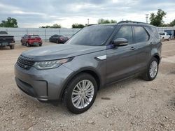 Salvage cars for sale from Copart Oklahoma City, OK: 2017 Land Rover Discovery HSE