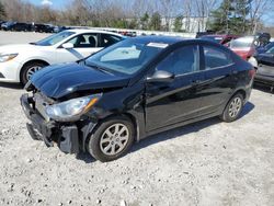 Salvage cars for sale at North Billerica, MA auction: 2012 Hyundai Accent GLS