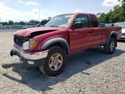 Toyota salvage cars for sale: 2001 Toyota Tacoma Xtracab