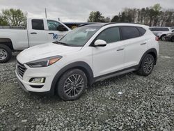 Salvage cars for sale at Mebane, NC auction: 2020 Hyundai Tucson Limited