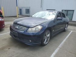 Salvage cars for sale at Vallejo, CA auction: 2006 Infiniti M35 Base