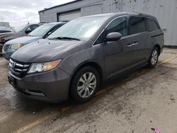 Salvage cars for sale at Chicago Heights, IL auction: 2016 Honda Odyssey EX