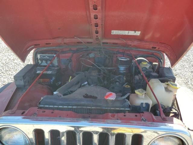 2001 Jeep Wrangler / TJ SE