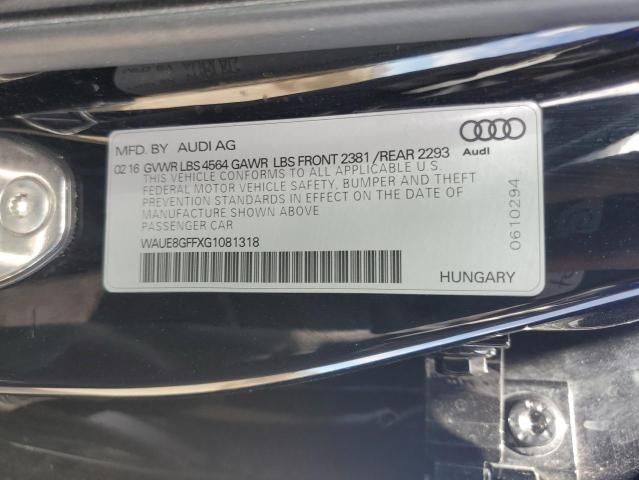 2016 Audi A3 Premium Plus