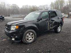 Salvage cars for sale at Finksburg, MD auction: 2012 Ford Escape Limited