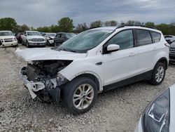 Salvage cars for sale from Copart Des Moines, IA: 2017 Ford Escape SE