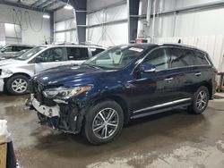 Salvage cars for sale at Ham Lake, MN auction: 2018 Infiniti QX60